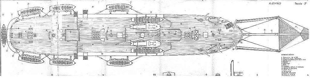 Clipper Training Vessel Amerigo Vespucci 1931 ship model plans