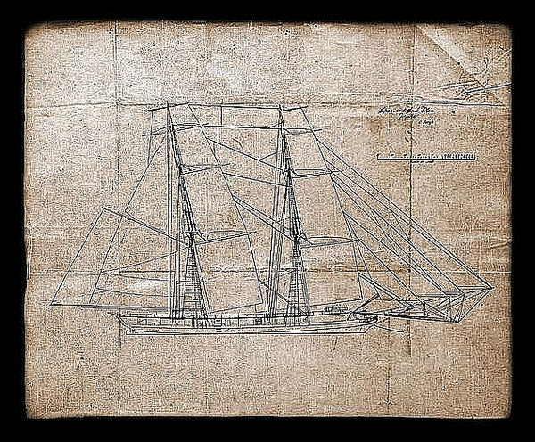 Brig Oneida 1809 ship model plans