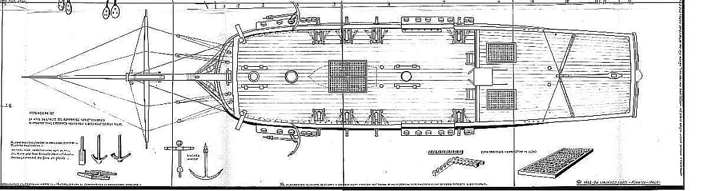 Brig Vanita XVIIIc ship model plans