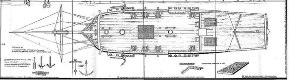 Brig Vanita XVIIIc ship model plans