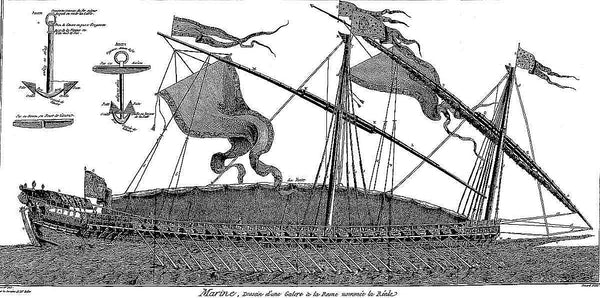 Galley La Reale 1694 Ver2 ship model plans