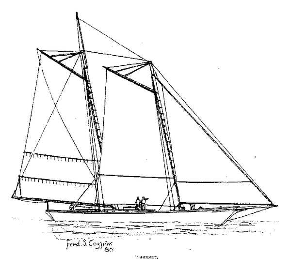 Pilot Boat Hornet 1819 ship model plans