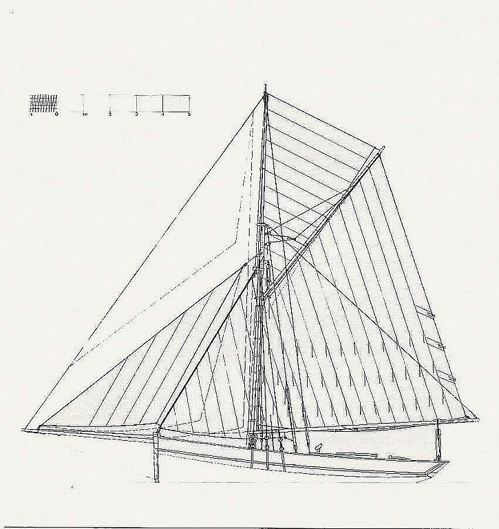 Cutter Dundee ship model plans