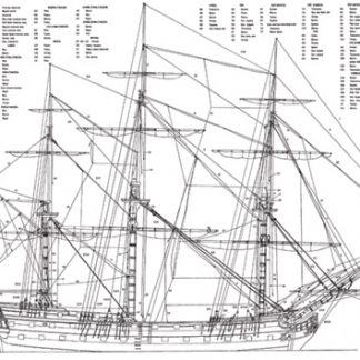 Russian ship Pobedonosetz (Victory) ship model plans