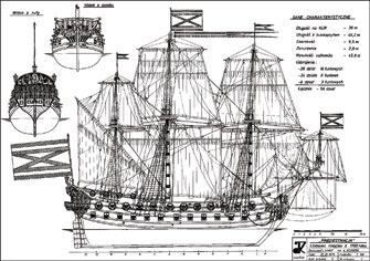 Russian Goto Predestenazia ship model plans