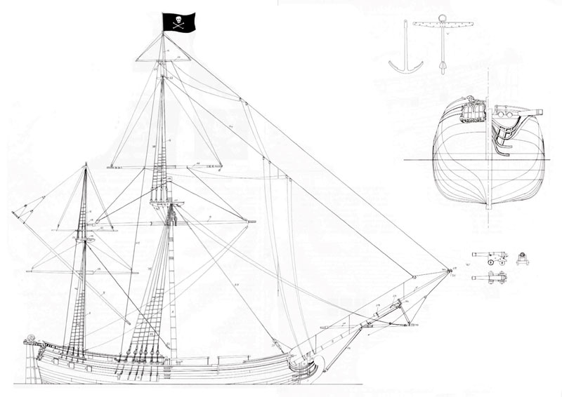 toy pirate ship blueprints
