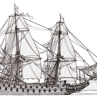 Wasa 1626-1628 warship model plans