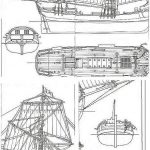 6th Rate Ship HMS Enterprize 1705 ship model plans Best Ship Models