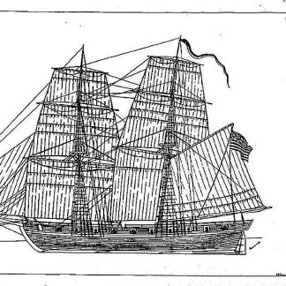 Brig Uss Eagle 1814 ship model plans