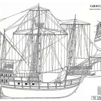 Carrack Atlantic Miguel 1519 ship model plans