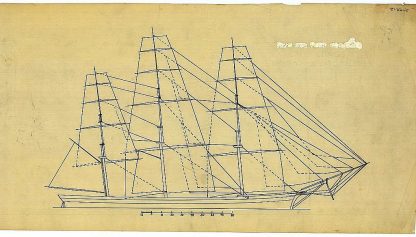 Clipper Challenge 1851 ship model plans