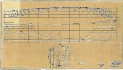 Clipper David Crocket 1853 ship model plans
