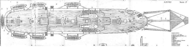 Clipper Training Vessel Amerigo Vespucci 1931 ship model plans Best ...