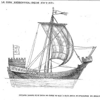 Cog (Hansa) XIIIc ship model plans