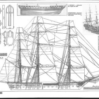 Frigate Uss President 1800 ship model plans