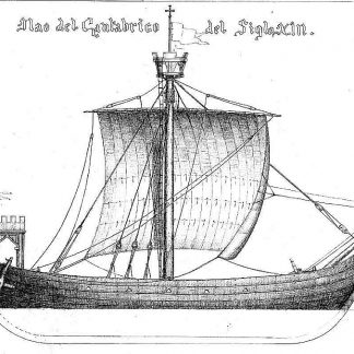 Nao Del Cantabrico XIIIc ship model plans
