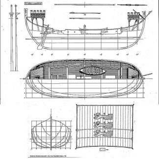 Nef Sandwich XIIc ship model plans