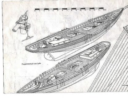 Schooner Fishing Benjamin W Latham 1902 ship model plans