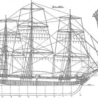 Sloop Mirny 1818 ship model plans