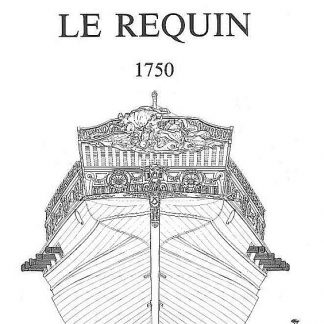 Xebec Le Requin 1750 ship model plans