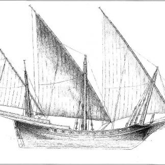 Xebec (Mediterranean) Xviii ship model plans
