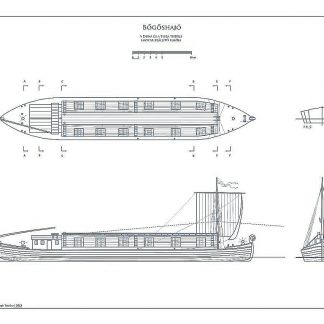 Barge Bogoshajo ship model plans