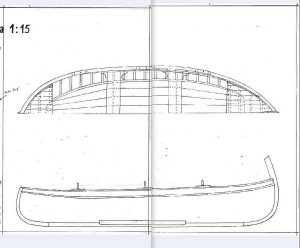 Boat Gozzo Ligure ship model plans