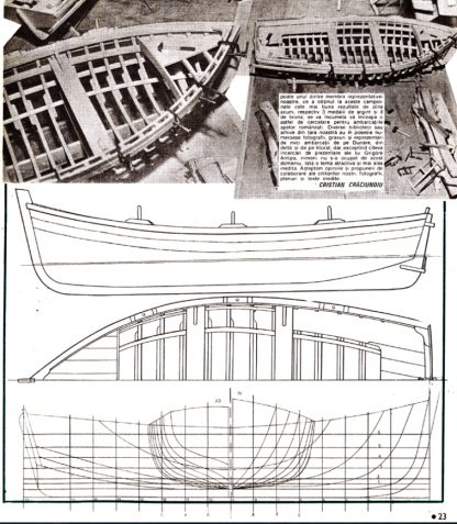 Boat Mediterranian ship model plans