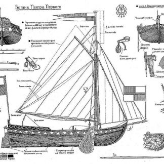 Boeier Botik 1687 ship model plans