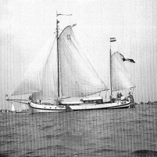 Boeier Stockpaerdt Tjalk 1890 ship model plans
