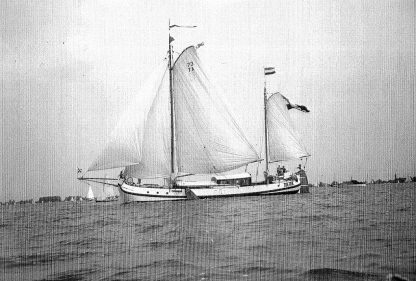 Boeier Stockpaerdt Tjalk 1890 ship model plans