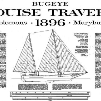Bugeye Louise Travers ship model plans