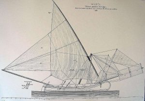 Fishing Boat Muleta 1888 ship model plans