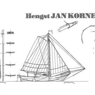 Fishing Boat Mussels Hengst-Jan-Korneel ship model plans