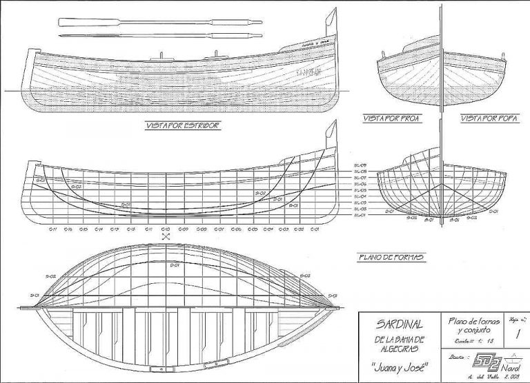 Fishing Boat Sardinal Juana Y Jose ship model plans Best Ship Models