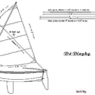 Sailboat Dinghy ship model plans