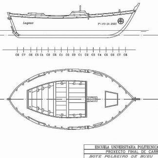 Sailboat Kavalier 800 ship model plans