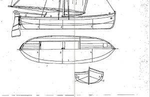 Sailboat Lancetta ship model plans