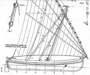 Sailboat Pilgrim P590 ship model plans