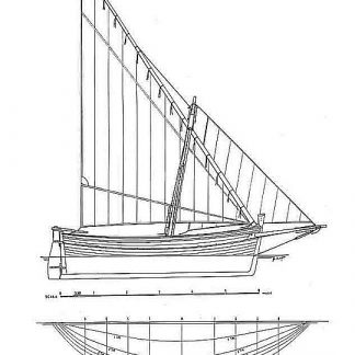 Sailboat Schifetto ship model plans