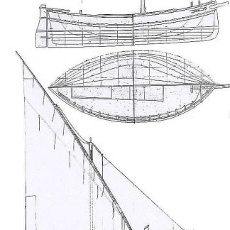 Sailboat Sicilian Tartana ship model plans