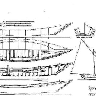 Sailboat Vagrant Cutter 1884 ship model plans
