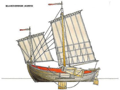 Sailboat Venetian Sanpierota ship model plans