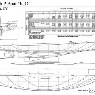 Sloop Mediator 1741 ship model plans