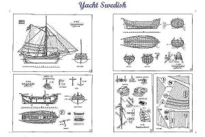 Sloop Skipjack E C collier ship model plans
