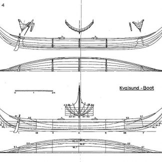 Viking Boat (Kvalsund) VIIIc ship model plans