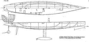 Yacht Luna Rose 2003 ship model plans