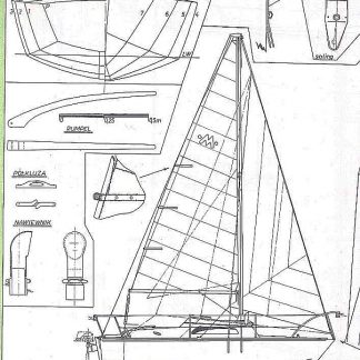 Yacht Mis XXc ship model plans