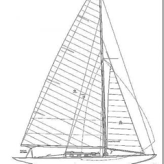 Yacht R Boat Pirate 1926 ship model plans